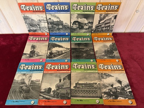 Trains illustrated magazine - trains,