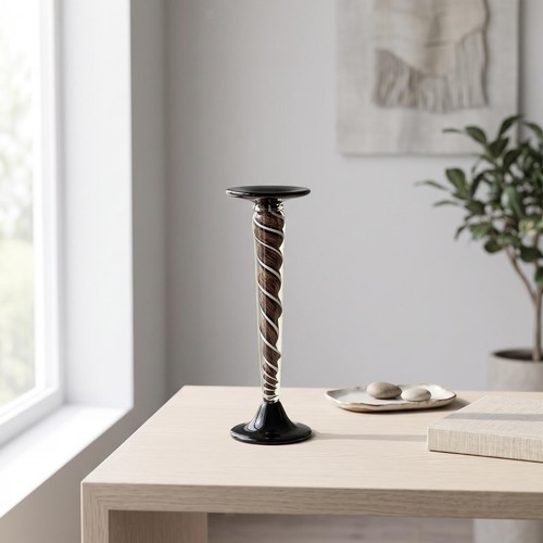 Candle holder with spiral - candle,
