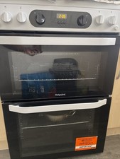 Hotpoint cooker white - cooker-,