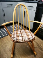 Ercol Quaker Ladies Rocking Chair Vintage Genuine, Lovely Condition
