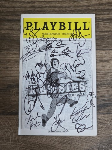 Newsies broadway playbill - newsies,
