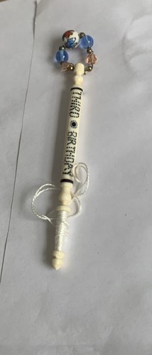 Antique lace making bobbin - lace,