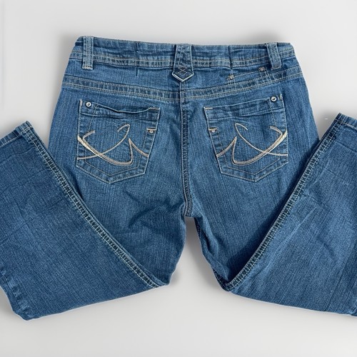 Vintage cropped blue denim - cropped,