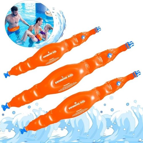 1pc inflatable swim belt kid - swim,