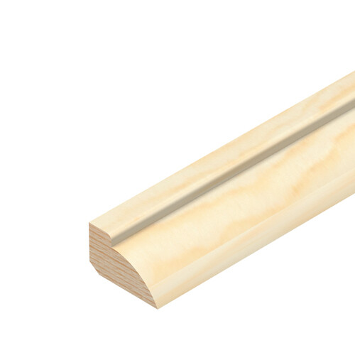 Pine glass bead moulding - pine,