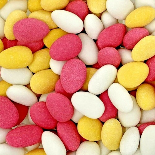 Sugared almonds retro sweets - sugared,
