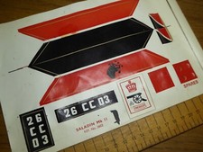 Original 1970s sticker sheet