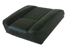 LAND ROVER SERIES 2/2A/3 DELUXE BLACK VINYL CENTRE SEAT BASE CUSHION MRC6985