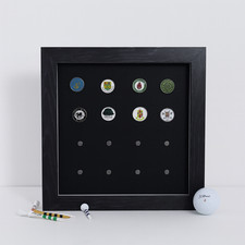 16 Golf Ball Marker Display