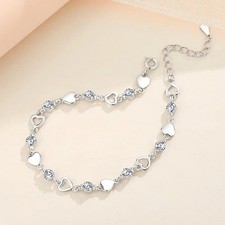 925 Sterling Silver Crystal