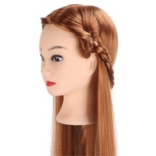 Hair Styling Manikin Hairdressing Mannequin Head Good Touch Feeling With Makeup