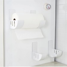2PCS 15Cm Magnetic Paper Towel Holder No Drilling Adjustable Kitchen Roll Holder