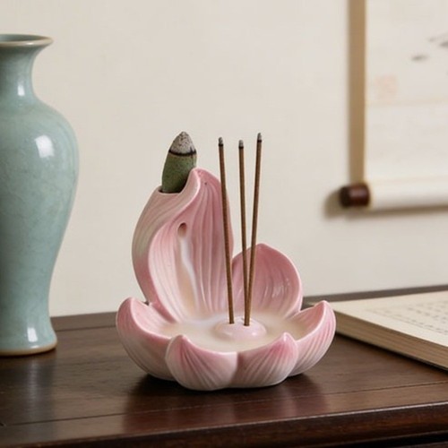 Lotus incense stick burner - lotus,