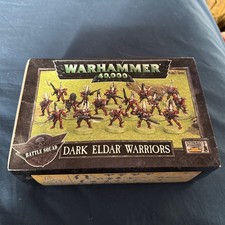 Warhammer 40,000 40k Dark Eldar Warriors 16-pack and Box - Opened Unused