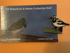 None RSPB badge. Turnstone