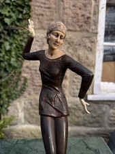 Vintage Art Deco Style Bronze