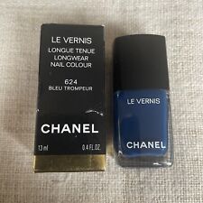 Boxed CHANEL Le Vernis BLEU TROMPEUR 624 Long Wear Nail Varnish