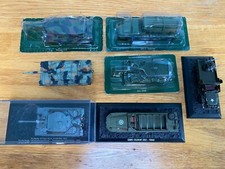1:72 Diecast Tanks Stridsvagn,  Leopard, BM-27 , M35a1, DUKW, Tiger, Ariete