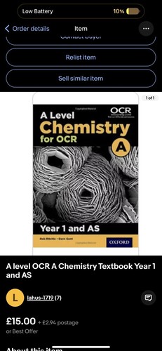 Level ocr chemistry - a,