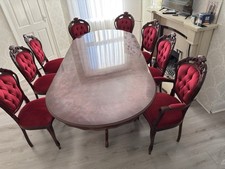 Large vintage dining table
