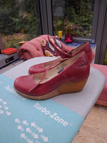 Doctor martens red wedge heels - doctor,