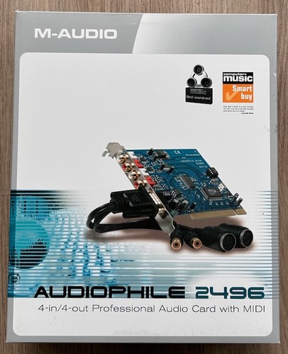 Audio audiophile 2496 pci - m-audio,