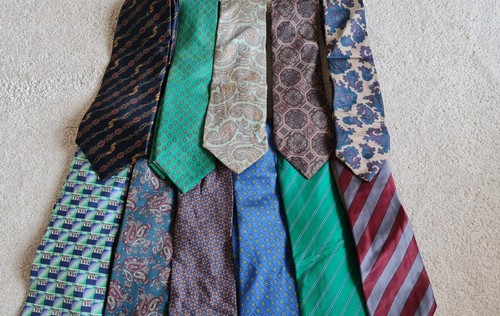 Mens vintage tie rack silk - mens,