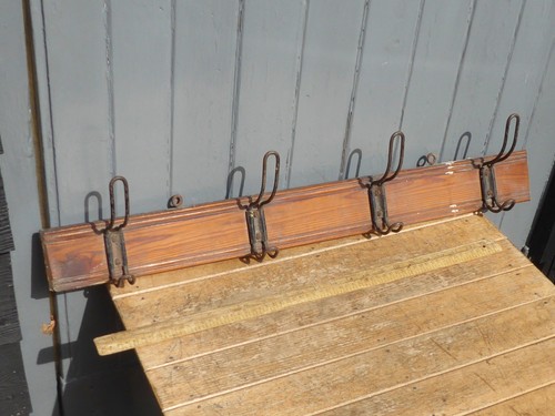Vintage school cloakroom - vintage,