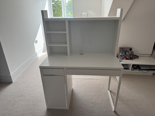 Ikea micke white - white, desk