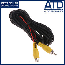 Camera RCA Extension Wire Male Female Phono Reverse Trigger 6 Meters Cable AV 6m