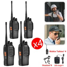 4 Pack Baofeng BF-888S UHF