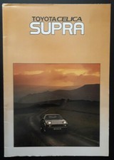 Toyota Celica Supra 2.8i Brochure 1983