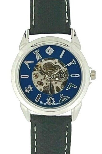 Silver tone wind mechanical - silver,