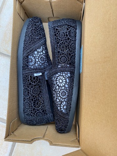 Toms shoes black moroccan - black,