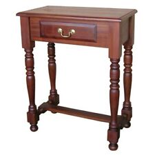 Mahogany Console Table | Hall Table | Side Table 1 Drawer Traditional NEW T020