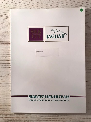 Silk cut jaguar - cut, xjr-8lm