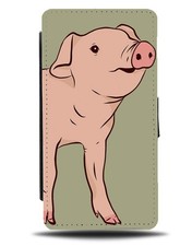 Tiny Piglet Flip Wallet Case