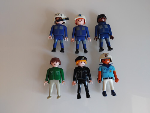 Assorted playmobil police - assorted,