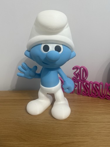 Happy smurf figures - figures, |