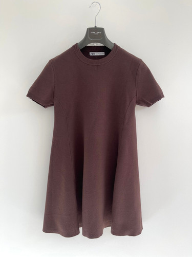 Zara knitted jumper dress - knitted,