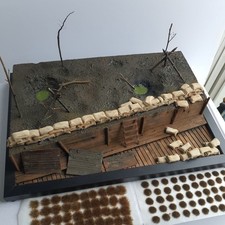 DIORAMA BASE COMPLETED 1/35