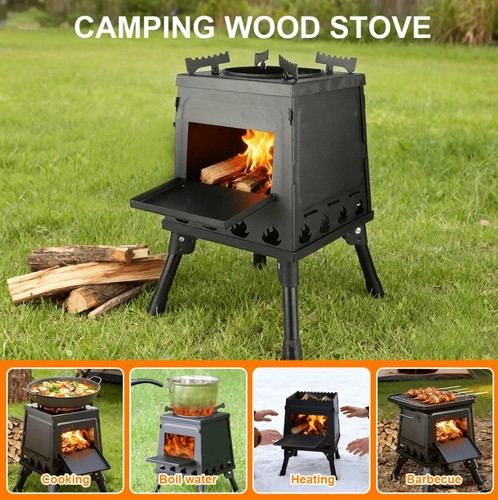 Portable fire pit - fire, folding
