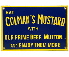 VINTAGE COLMAN'S MUSTARD