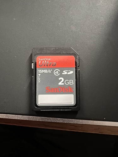 Vintage sandisk ultra - 2, gb
