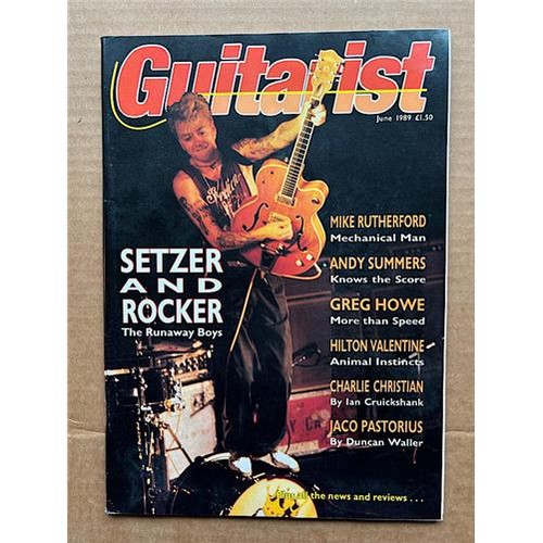 Stray cats guitarist magazine - cats,
