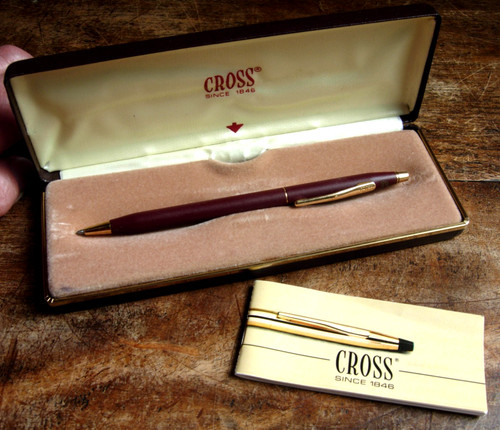 Cross ball point pen matt - cross, pen,