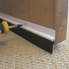 Plastic door draught excluder - plastic,