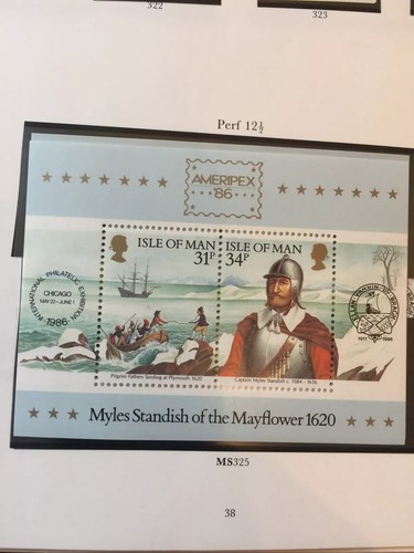 Isle man stamps - of,