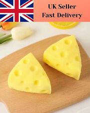 Cheese Squeeze Toy - Soft Squishy Stress Relief Fidget for Kids & Adults
