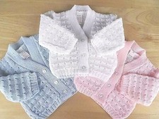Baby Cardigan Boy Girl White